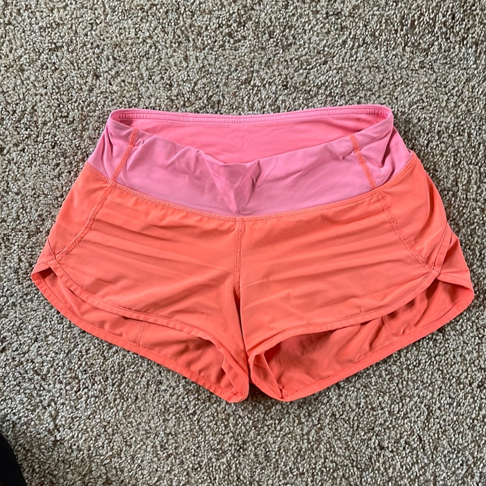 Lululemon Speed Shorts - 2.5” inseam - Size 2
